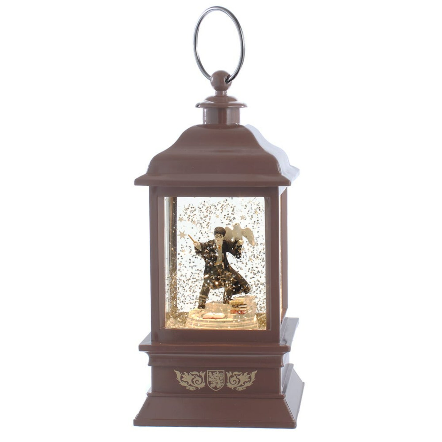 KSA 9&#x22; Musical LED Lighted Harry Potter Spinning Christmas Snow Globe Lantern