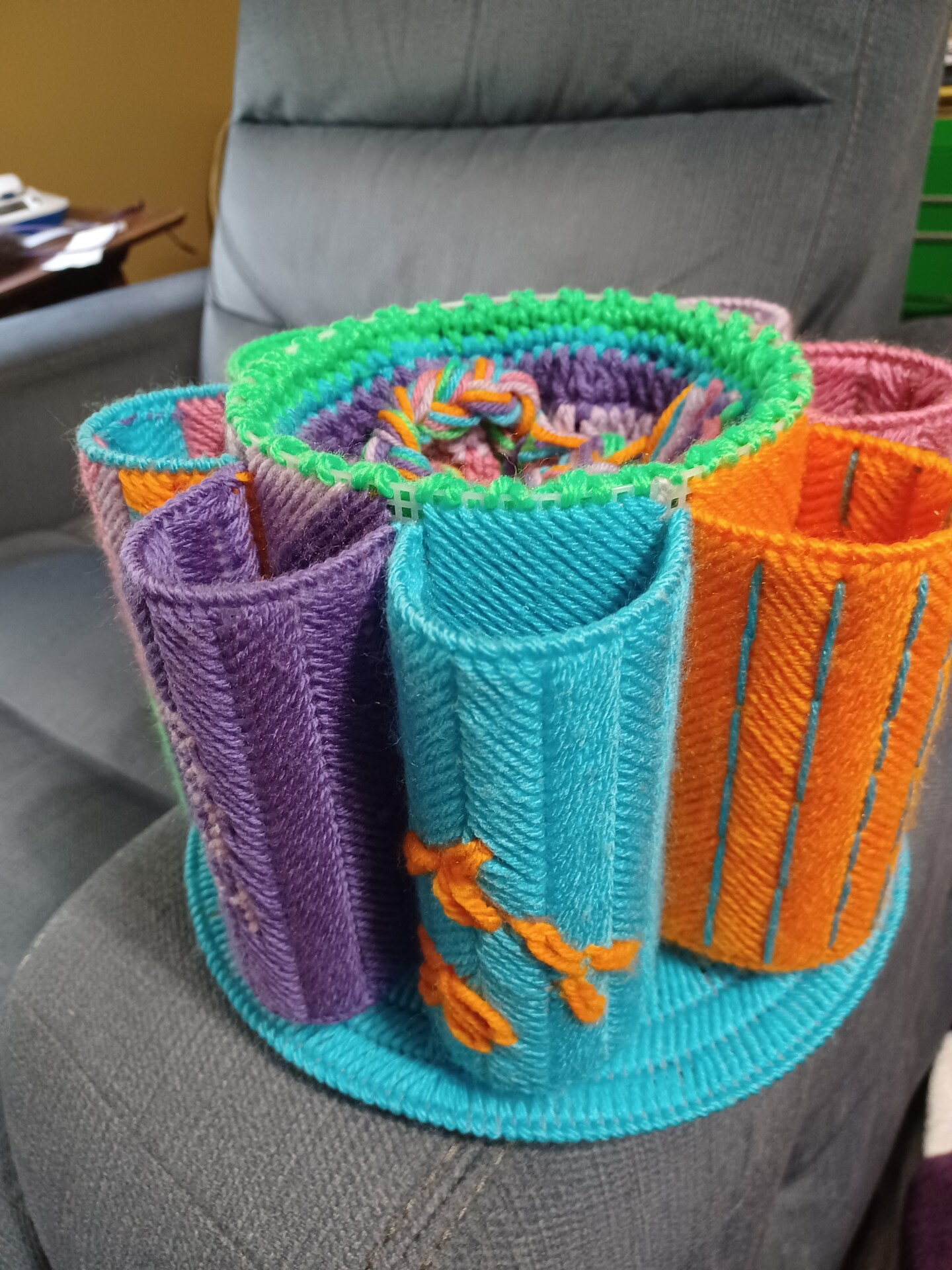 Crochet discount bingo bag