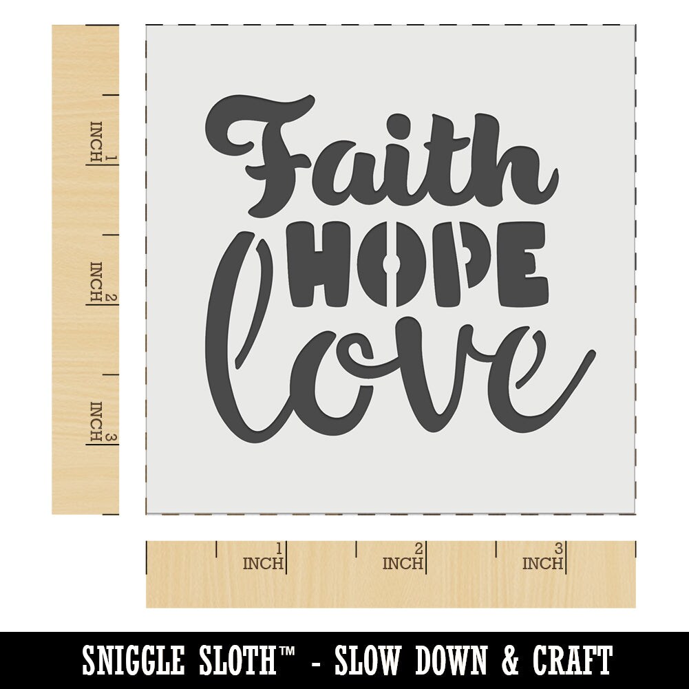 Religious / Cookie Or Craft Stencil By Cankeep
