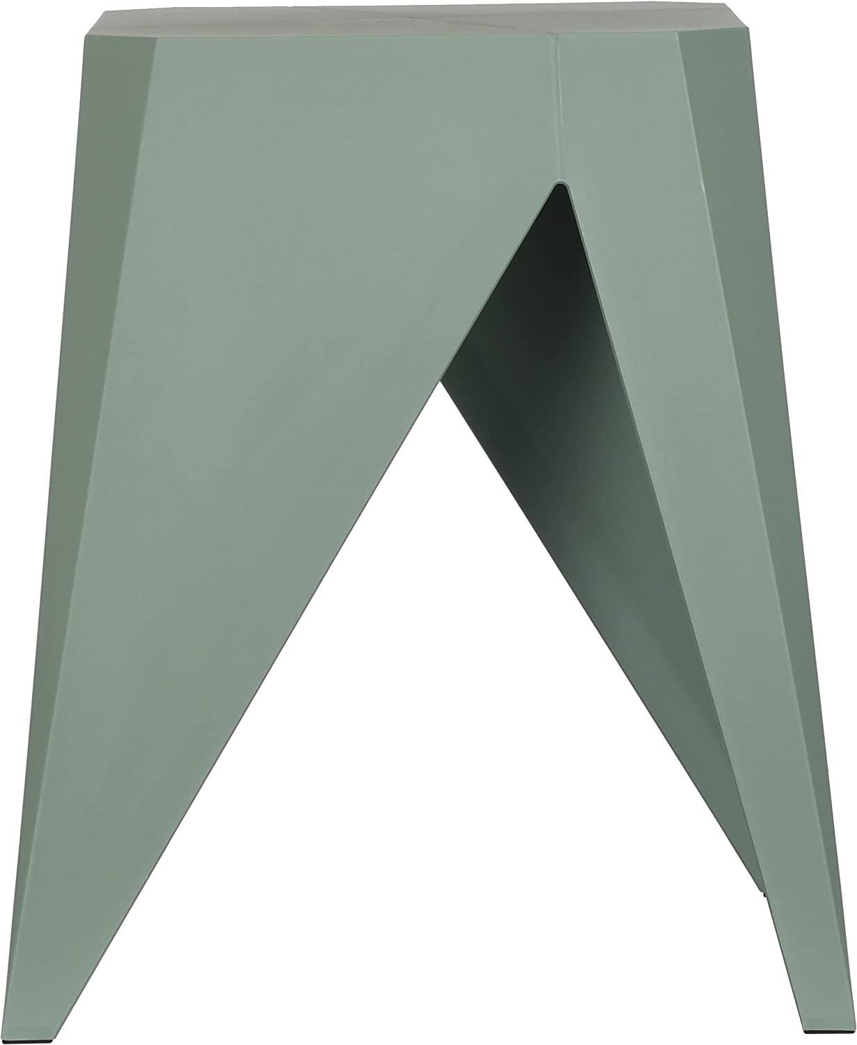 ISL Furnishings InterSpaceLiving Zuho Multi-USe Stool (2, Smoke Green)