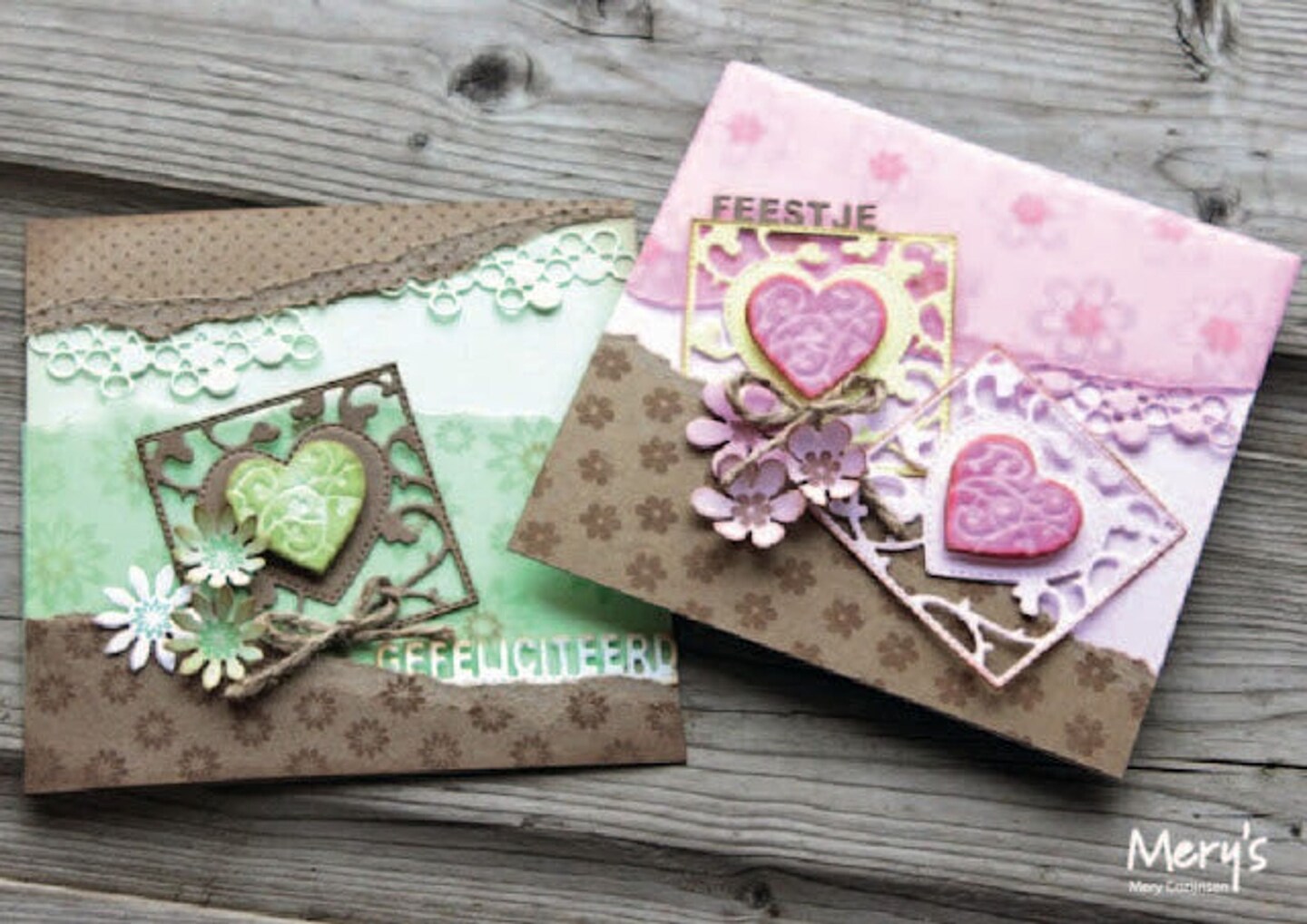 Joy! Crafts  Cutting and Embossing Dies - hearts