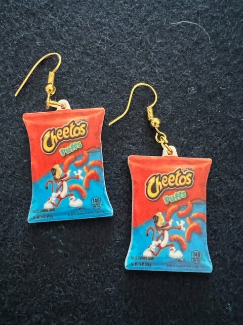 Earrings Cheetos MakerPlace by Michaels