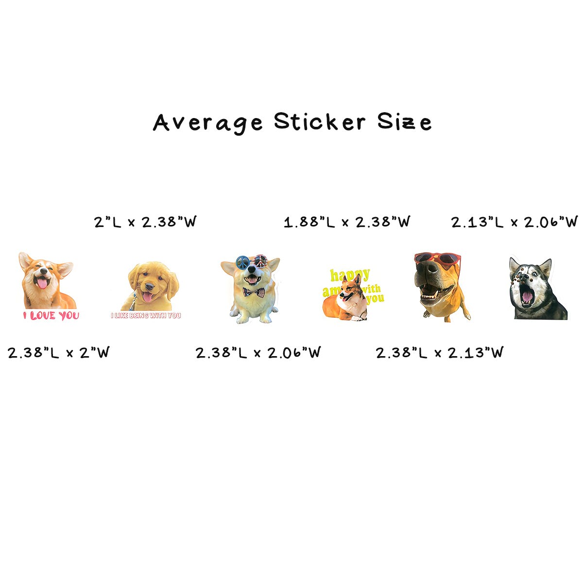 Wrapables Waterproof Vinyl Stickers for Water Bottles, Laptop, Phones, Skateboards, Decals for Teens, 100pcs