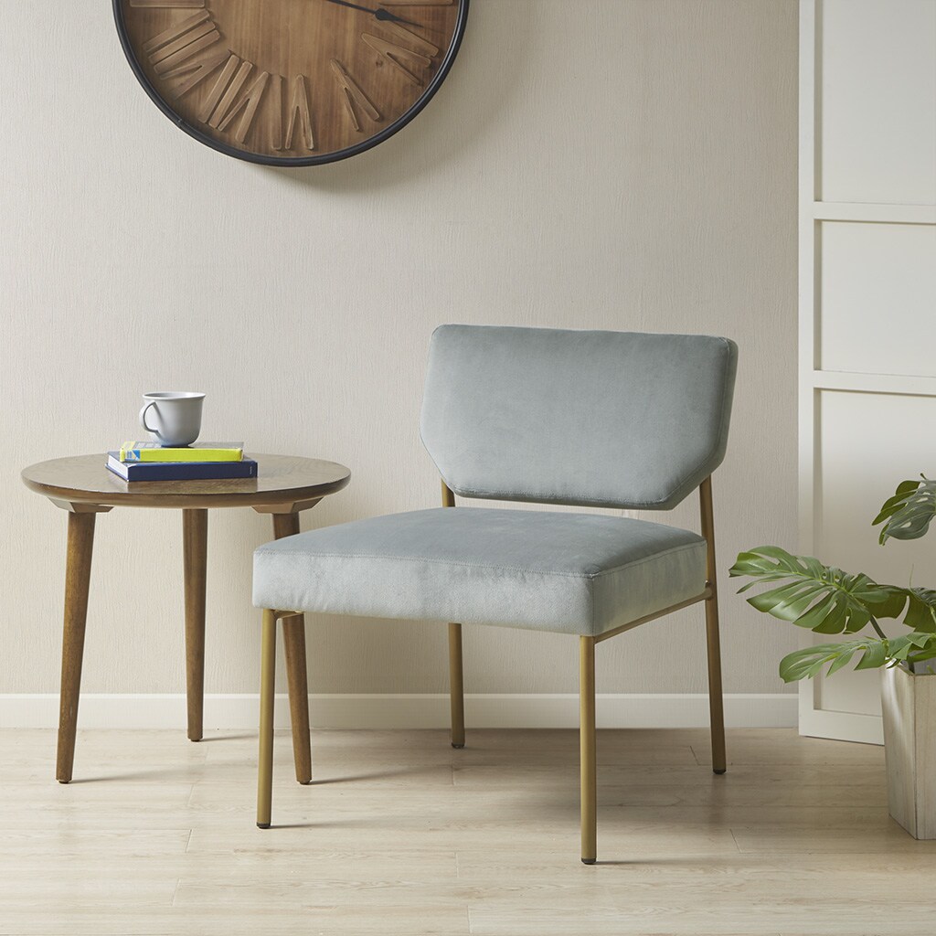 Gracie Mills   Metal Frame Slipper Chair