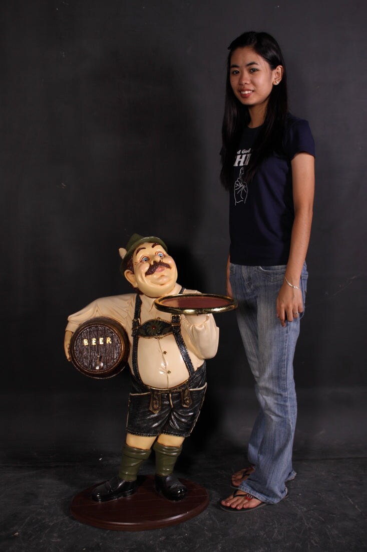 German Butler Tiroler Small Statue