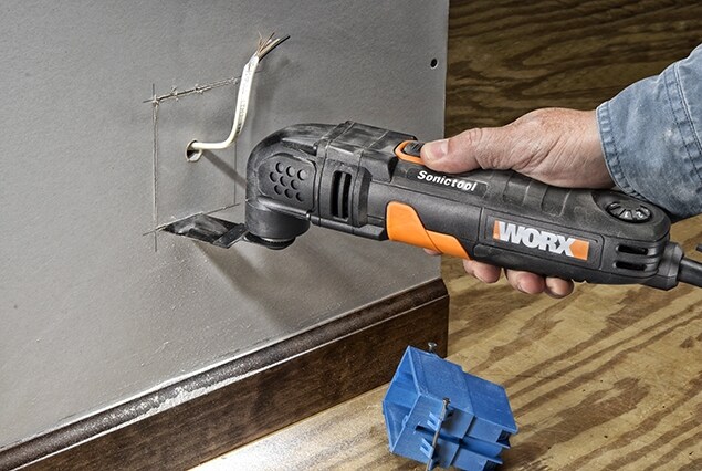 Worx WX686L 2.5 Amp Oscillating Multi-Tool with Clip-in Wrench | Michaels