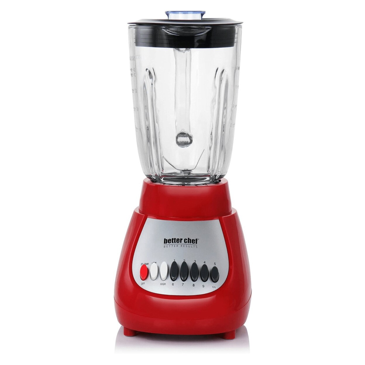 Better Chef   Classic 10-Speed 5-Cup Glass Jar Blender
