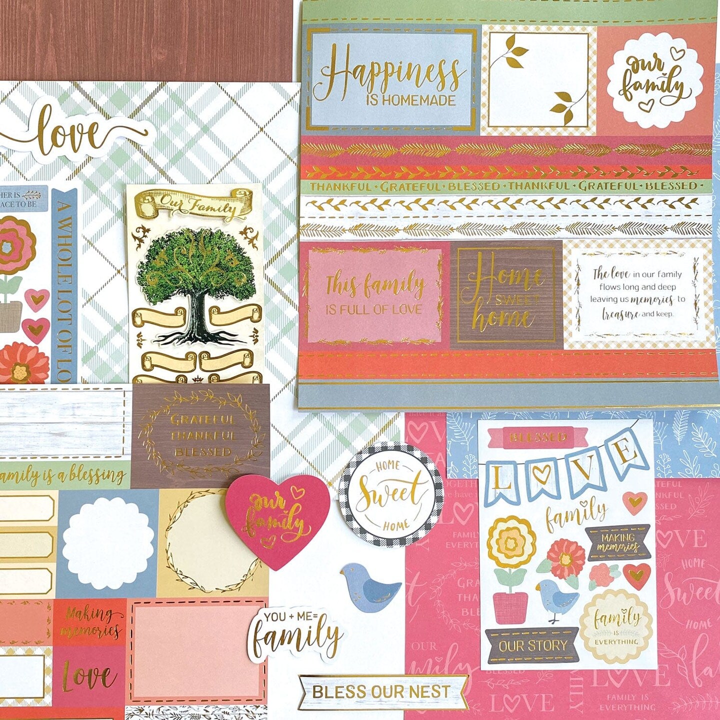 Craft Kit - Our Family Scrapbooking Kit