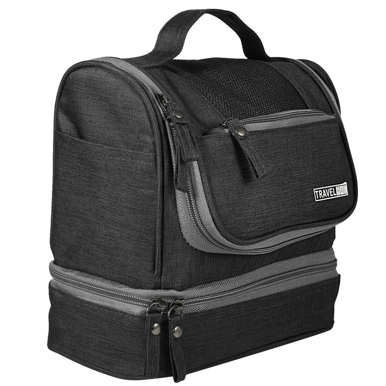 SKUSHOPS Travel Toiletry Bag Cosmetics Organizer Bag Hanging Wash Bag Waterproof Case with Handstrap