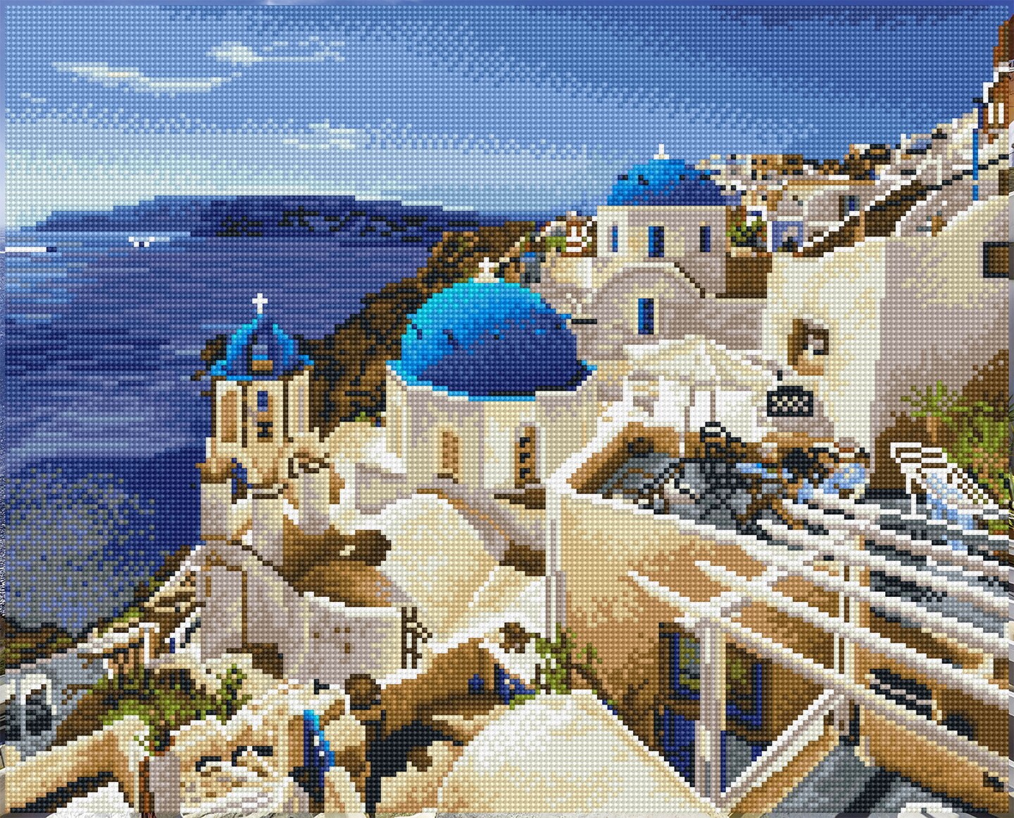 DIAMOND DOTZ® - Santorini Blue, Full Drill, Square Dotz, Diamond Painting  Kits, Diamond Art Kits for Adults, Gem Art, Diamond Art, Diamond Dotz Kits