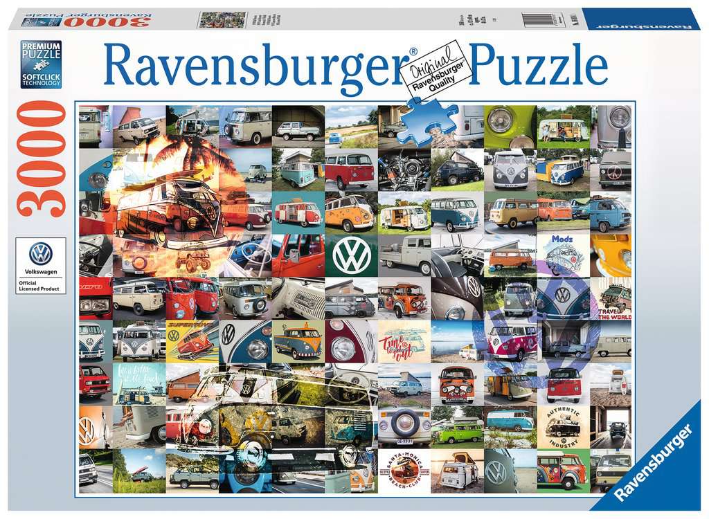 Ravensburger 99 VW Campervan Moments Jigsaw Puzzle