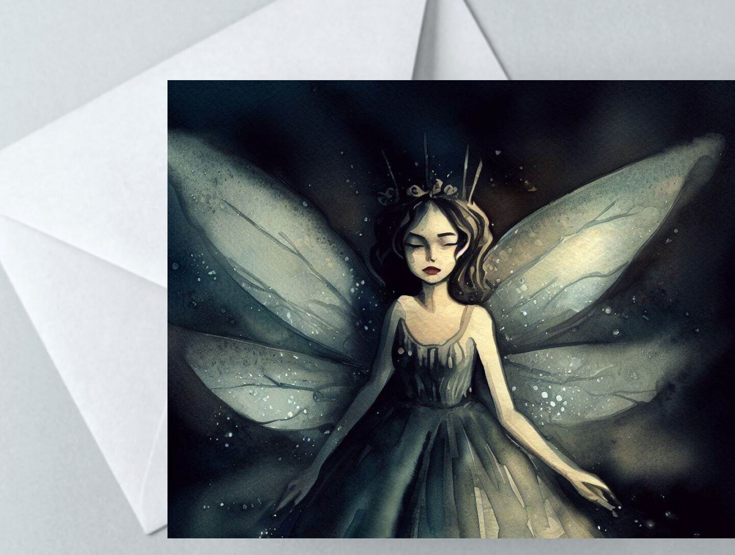 Fairy Cards, Birthday Greeting Cards, Invitation Cards, Blank Art Cards ...