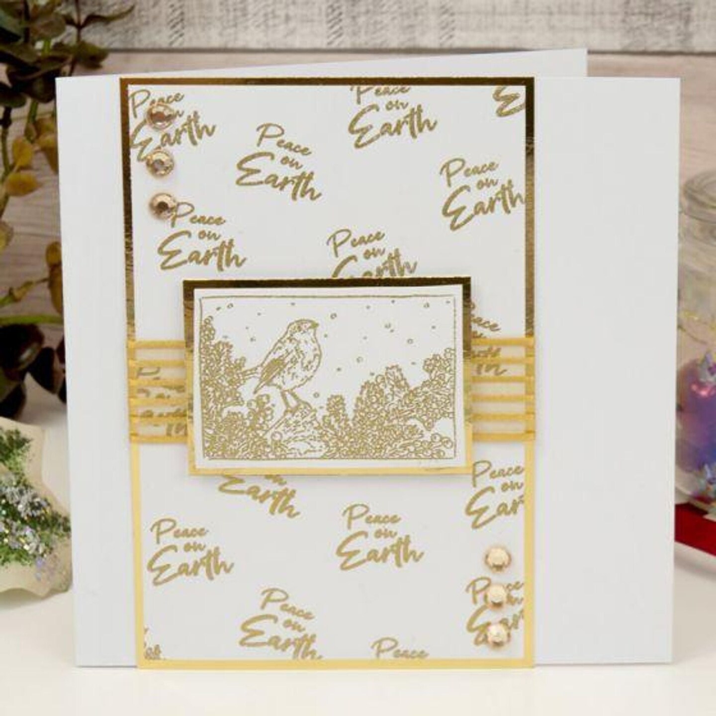 Hunkydory Crafts For The Love Of Stamps - Christmas Post A6 Stamp Set