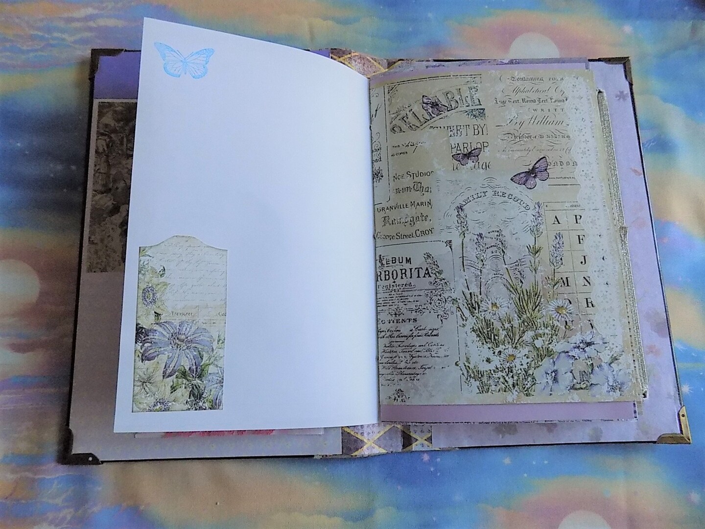 junk journal supplies blank pages and spaces for signatures journaling  papers