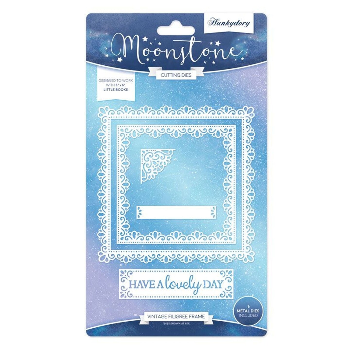 Hunkydory Crafts Moonstone Cutting Die - Vintage Filigree Frame