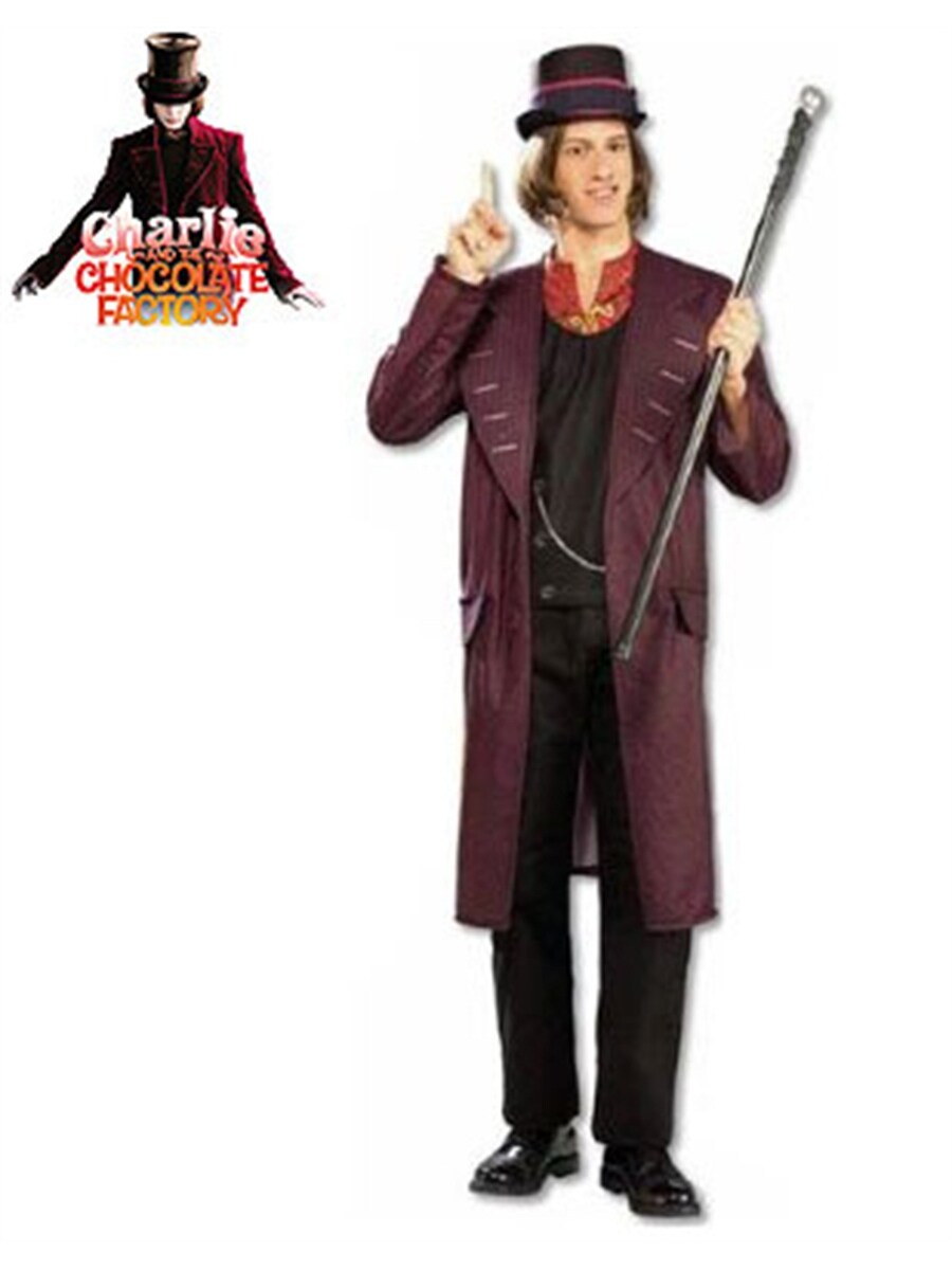 Costume　The　And　Adult　Charlie　Wonka　Willy　Chocolate　Factory　Michaels