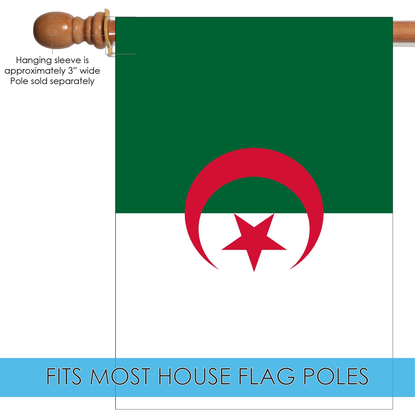 Flag of Algeria Decorative  Flag