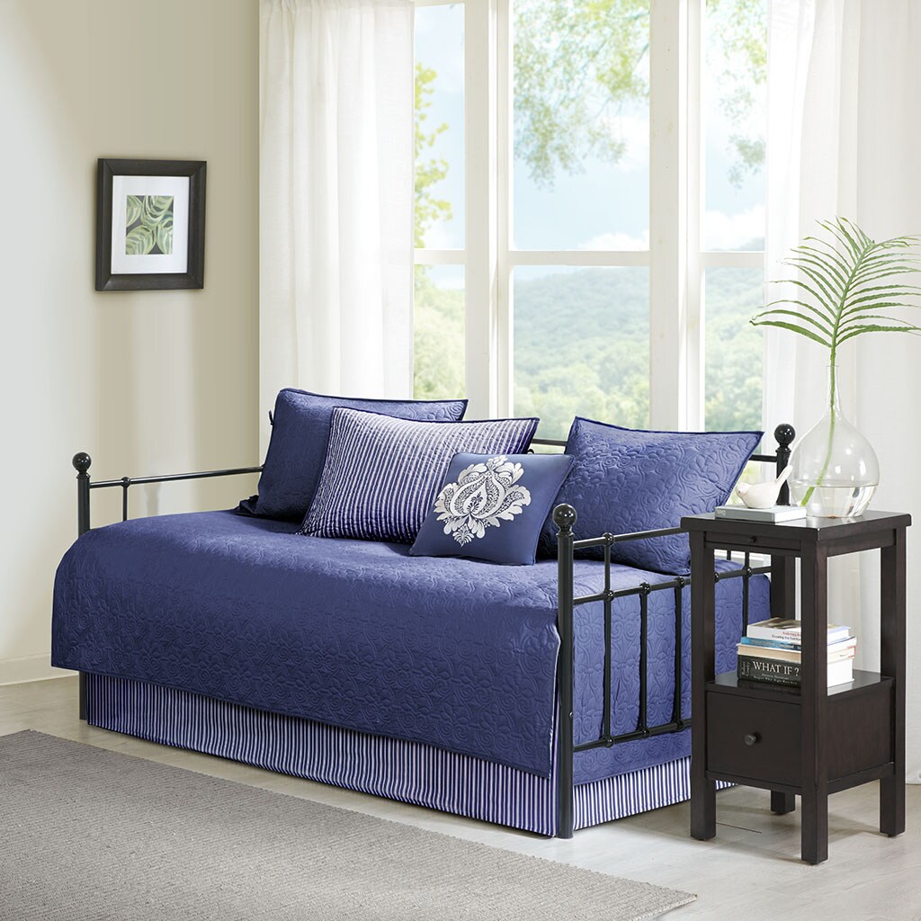 Gracie Mills 6 Piece Reversible Daybed Cover Set - GRACE-7780