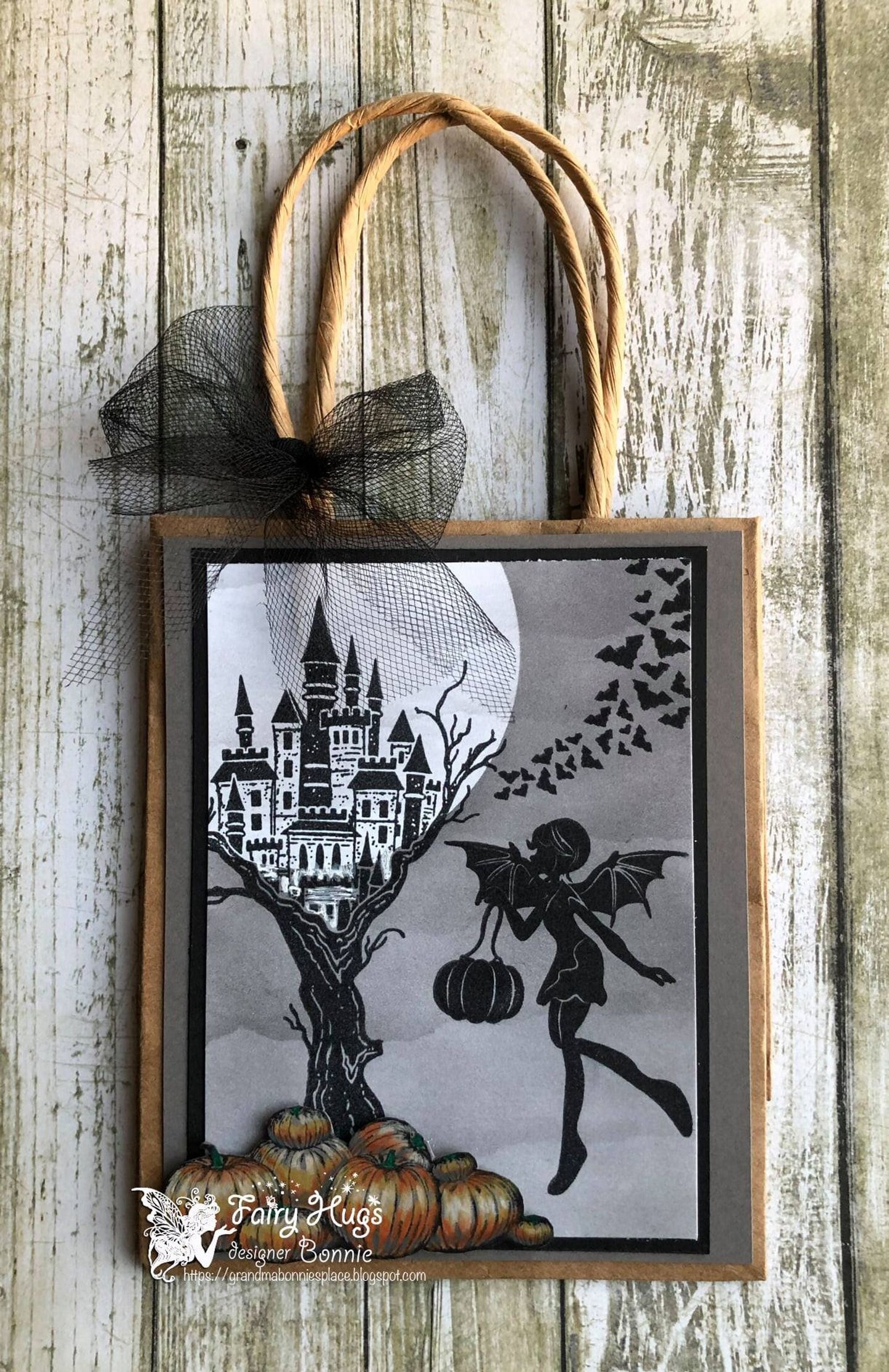 Fairy Hugs  Stamps - Flying Bats