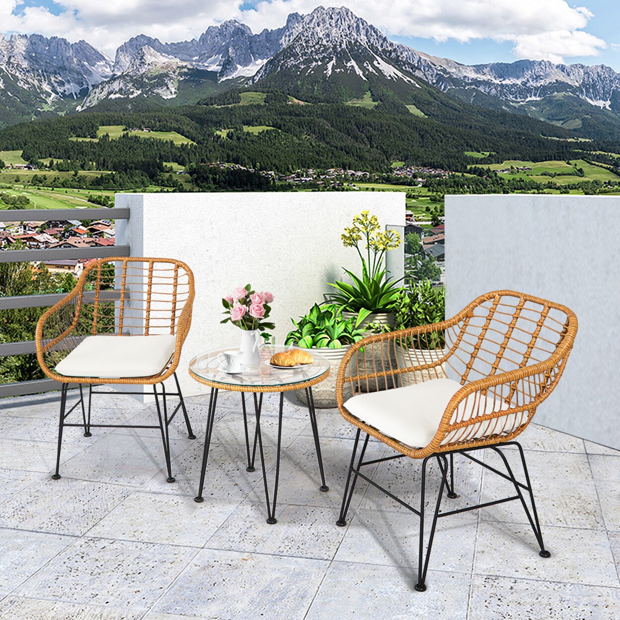 Bistro set cushions hot sale