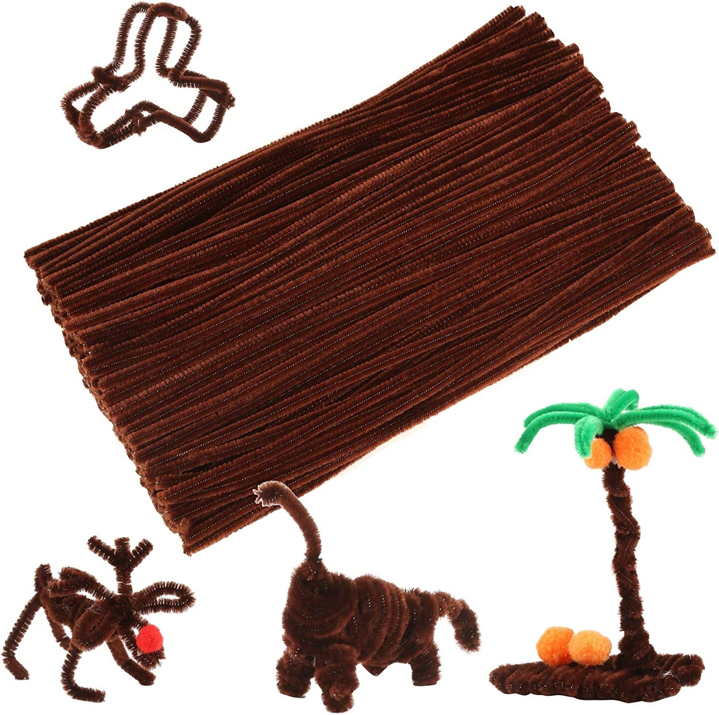 200+200) Arts And Crafts Supplies, Including 200 Pipe Cleaners And