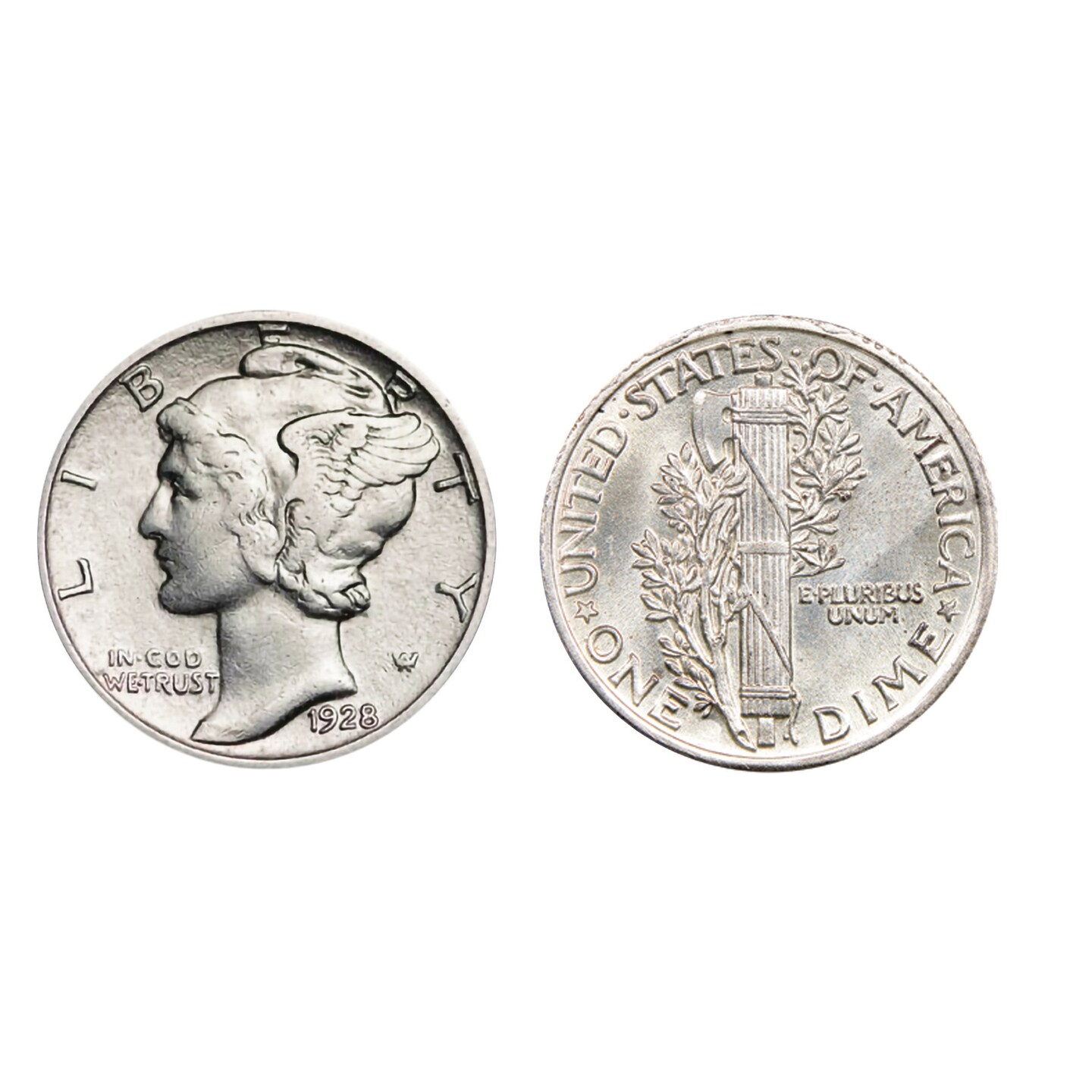 Silver Mercury Dime Letter Opener