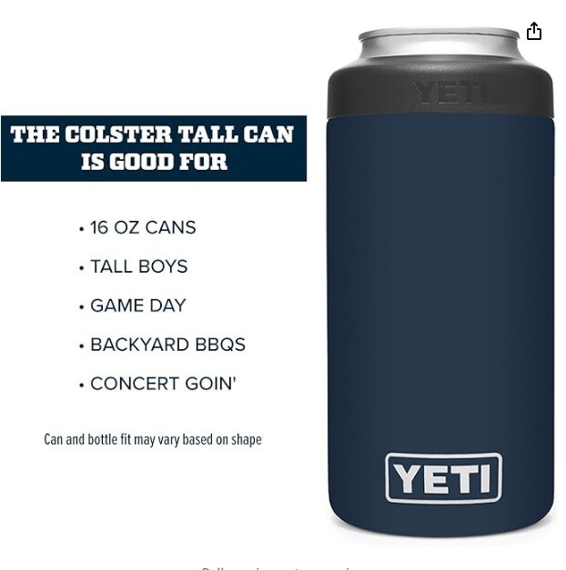 Rambler 16oz. Tall Can Insulator by Colster for Tallboys and 16 oz. Cans