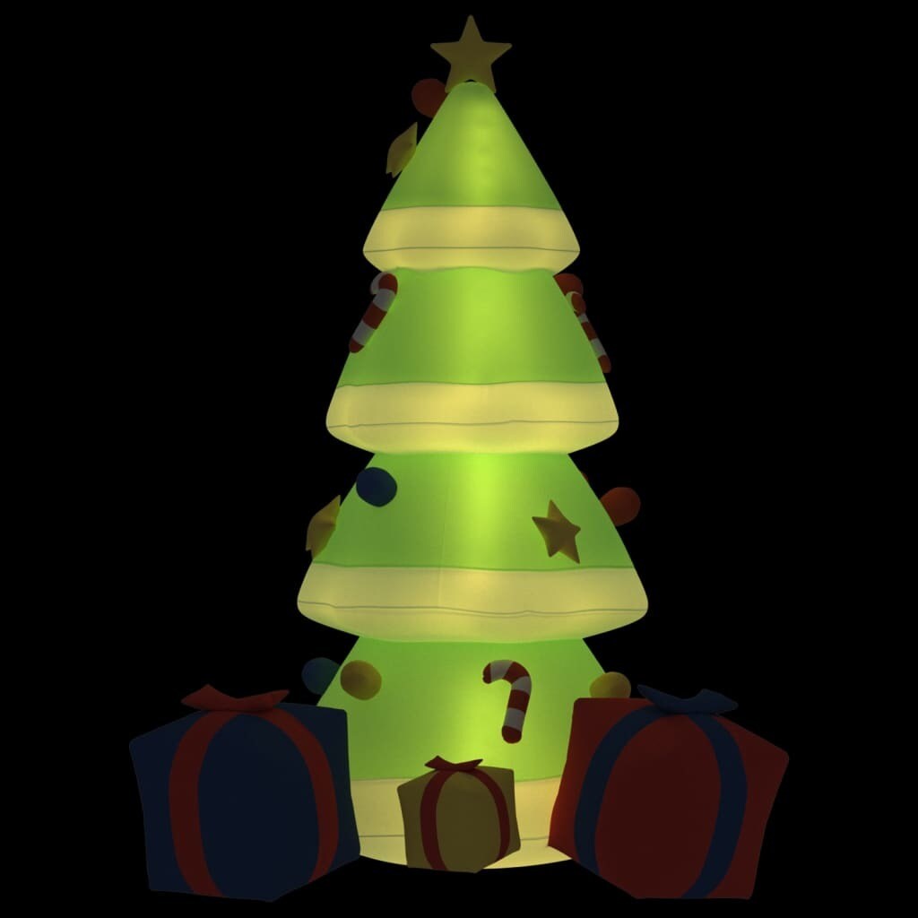 Inflatable Christmas Tree with LEDs 94.5&#x22;
