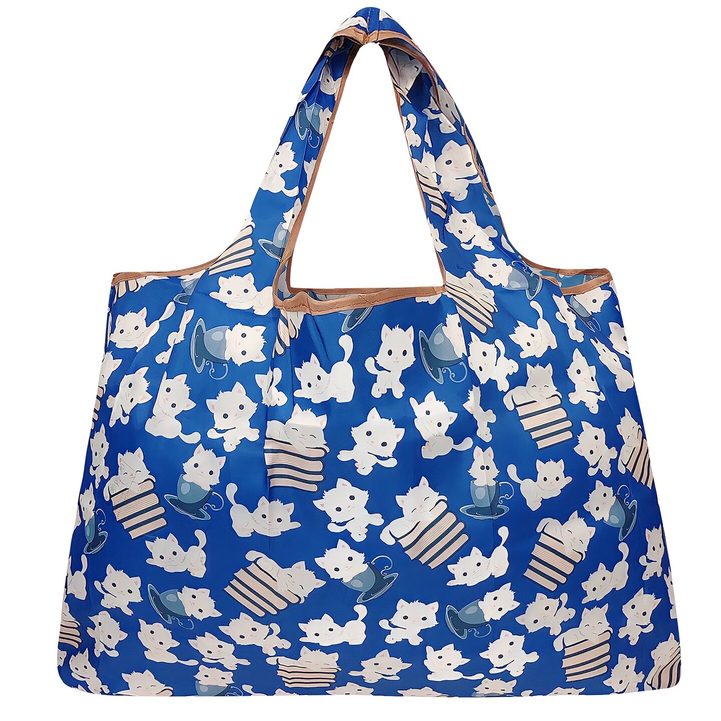 Wrapables Large Foldable Tote Nylon Reusable Grocery Bag