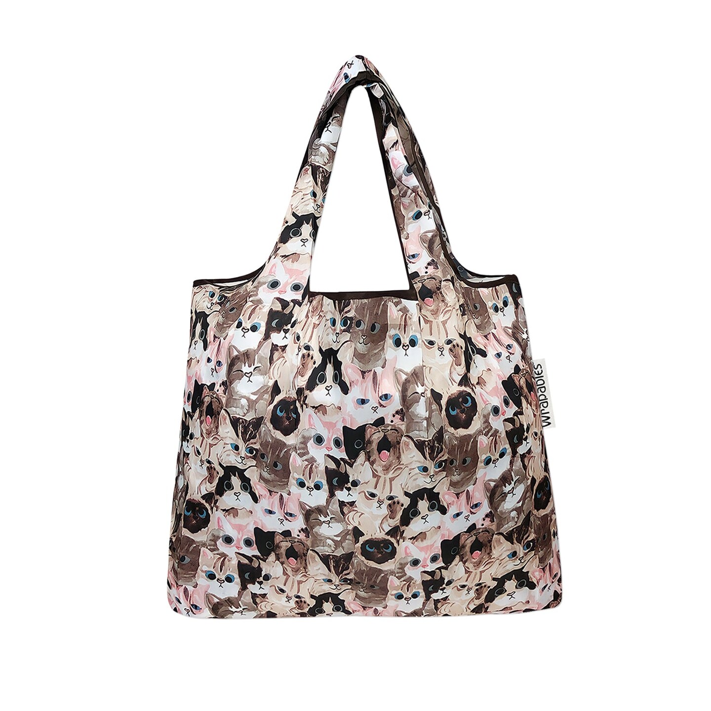 Wrapables Small Foldable Tote Nylon Reusable Grocery Bags