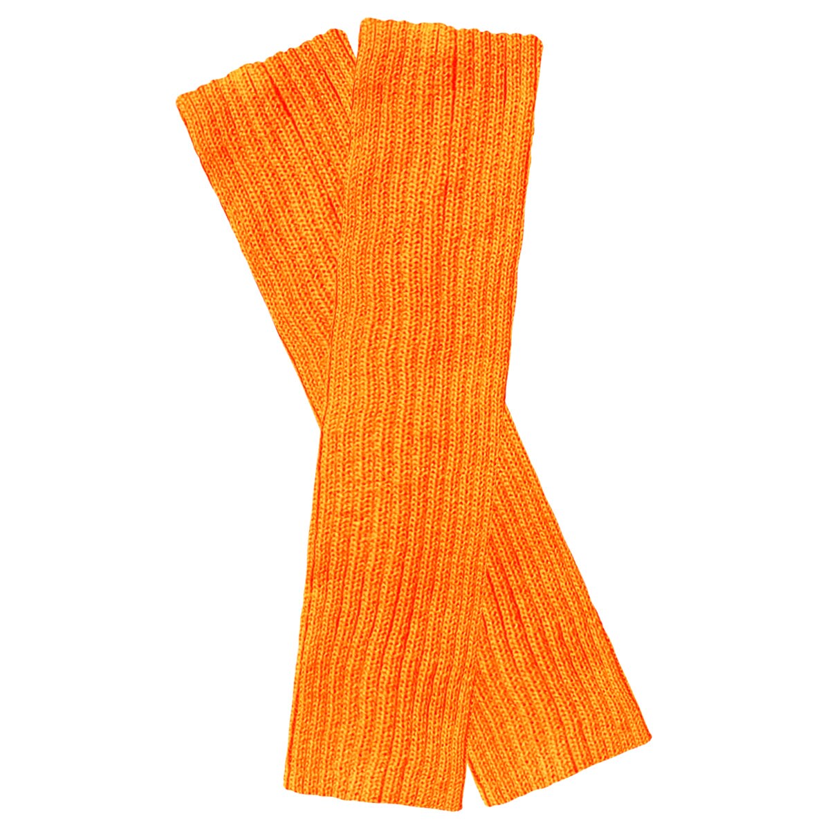 Wrapables 80's Style Neon Fluorescent Ribbed Leg Warmers
