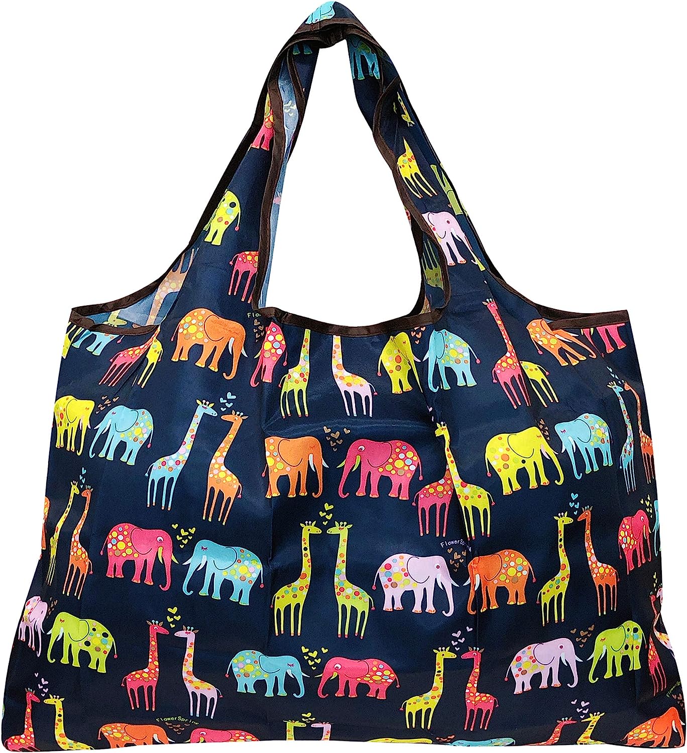 Wrapables Eco-Friendly Large Nylon Reusable Shopping Bags (Set of 2)