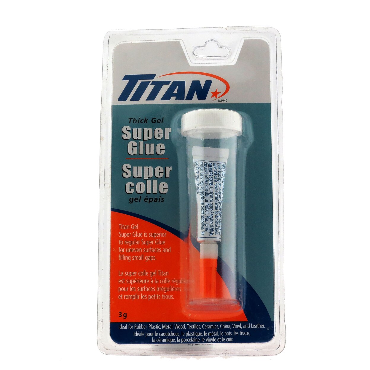 Titan Super Glue - Thick gel 3g | Michaels