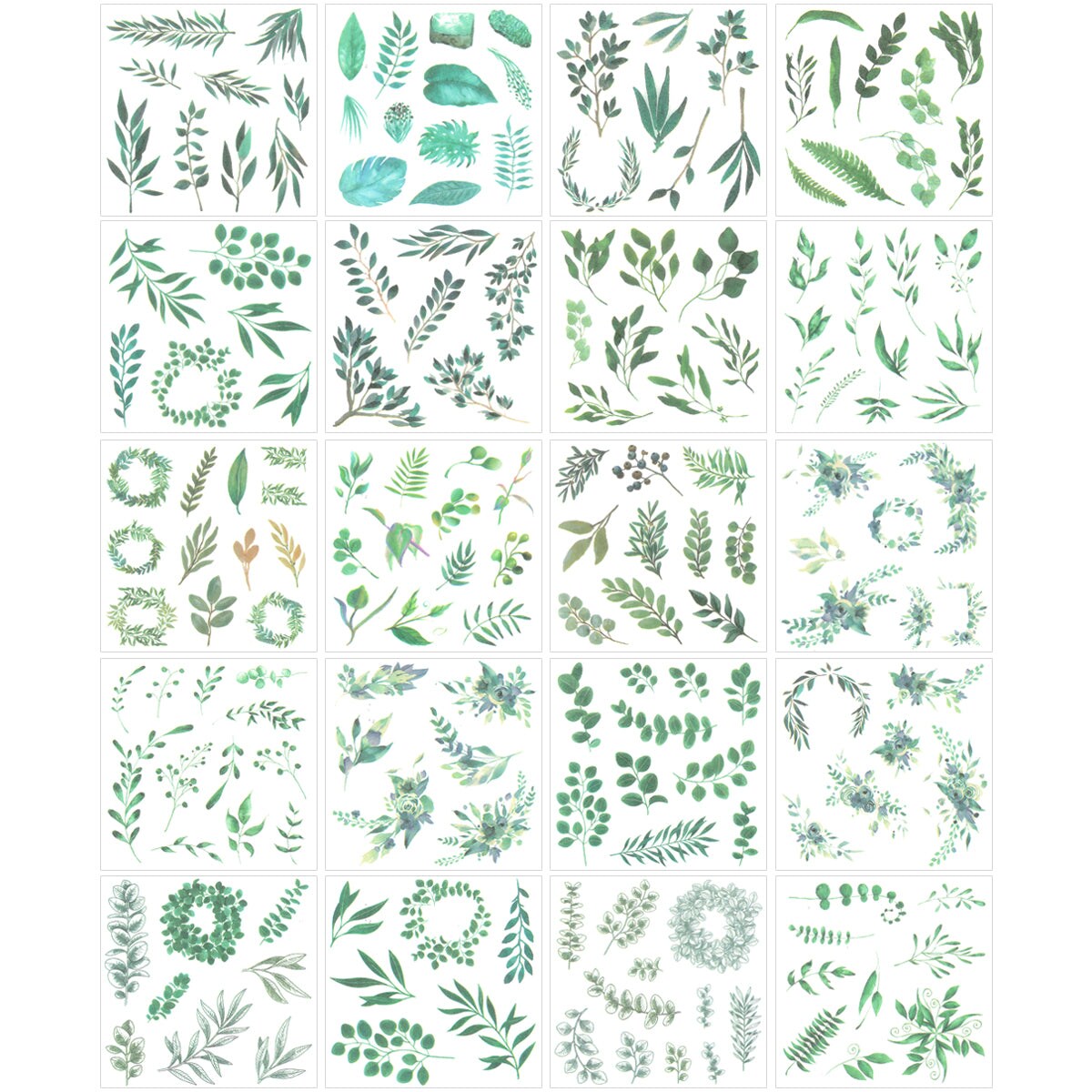 Wrapables Washi Scrapbooking Stickers Box Set