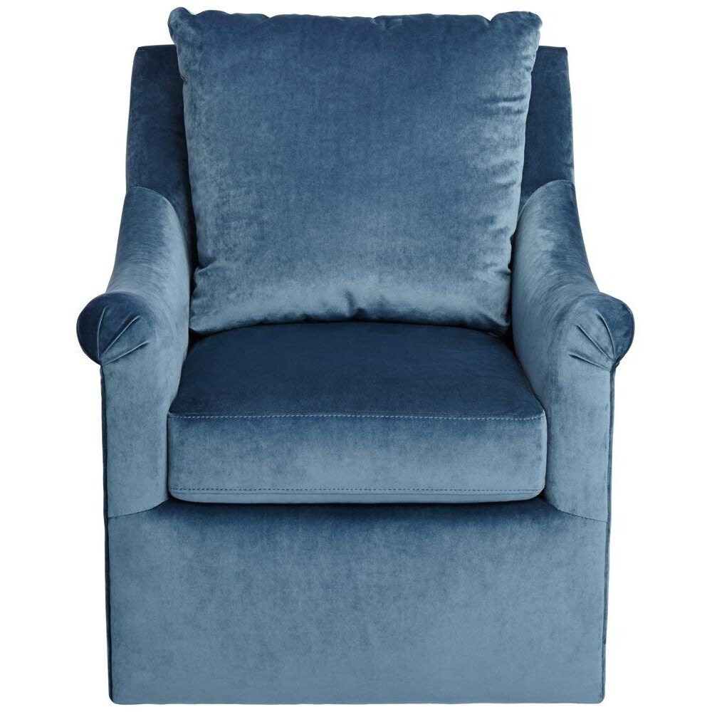 Madison Park Swivel Chair Deanna/Blue