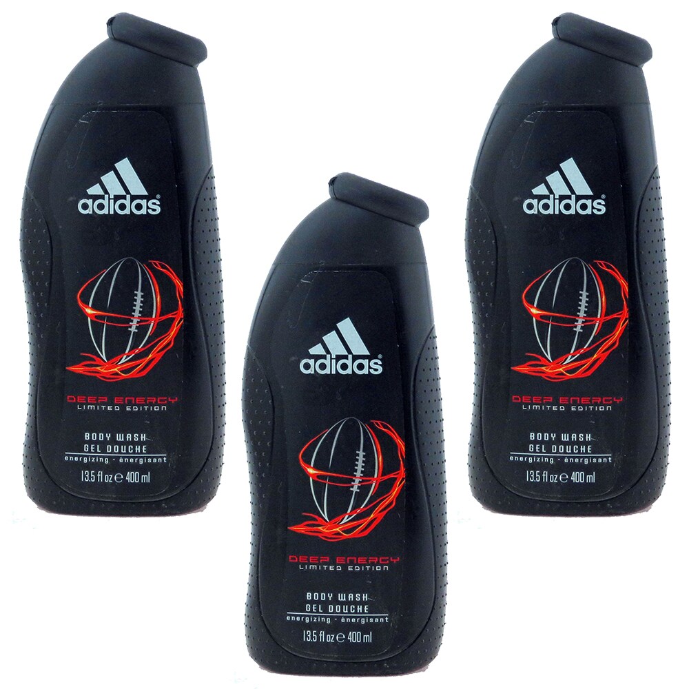 Adidas   Body Wash Energizing &#x2013; 400ml (Pack of 3)