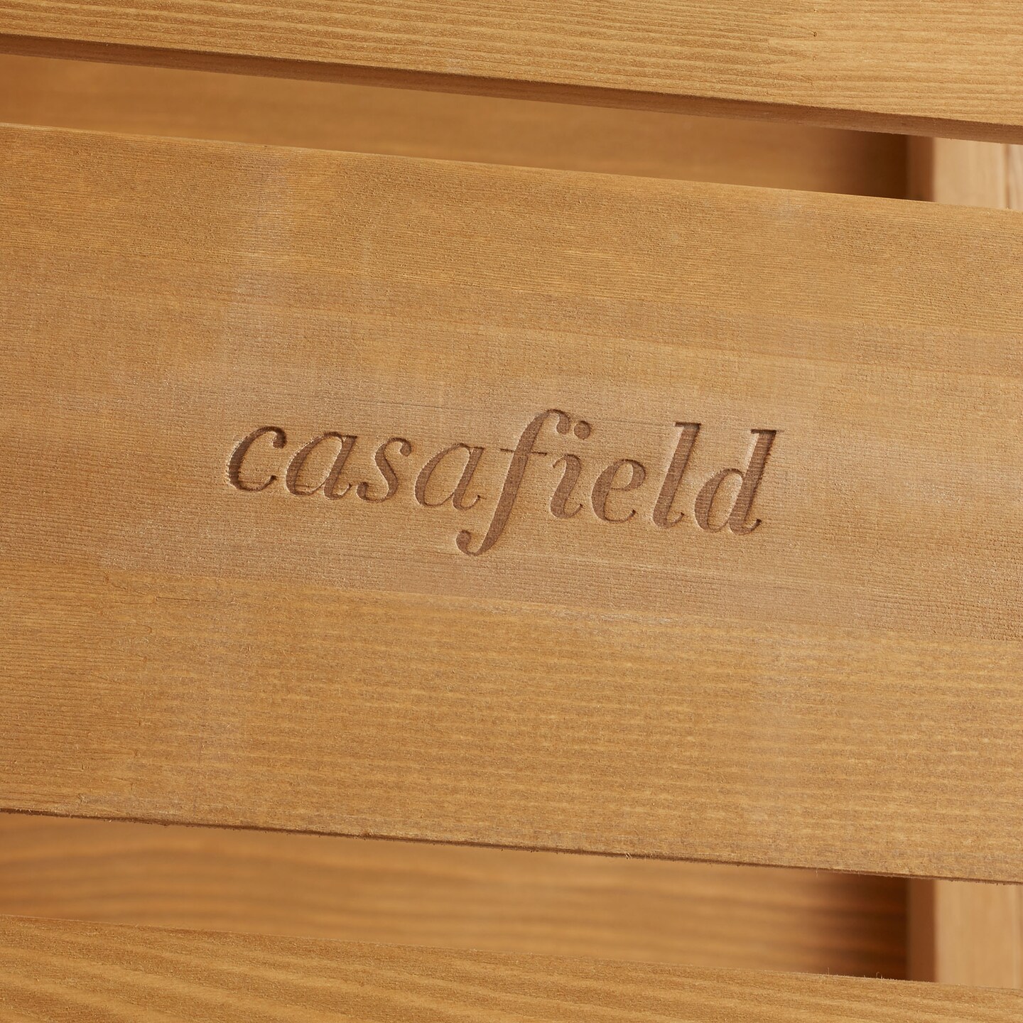 Casafield Adirondack Side Table, Cedar Wood Outdoor End Table with Shelf for Patio, Deck, Lawn and Garden