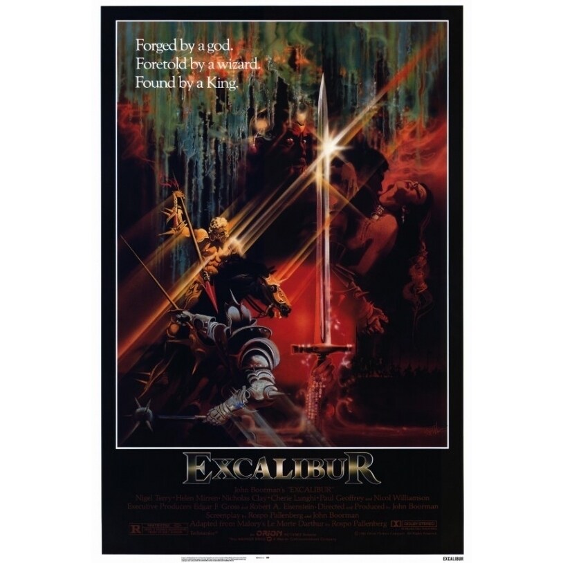 Pop Culture Graphics Excalibur Movie Poster Print (27 x 40) - Item  MOVAH2307