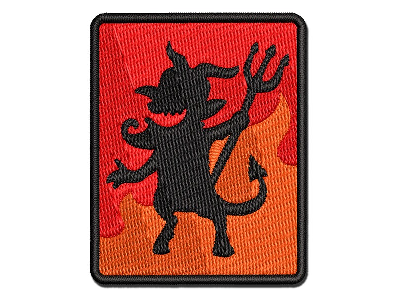 Mischievous Devil Demon Pitchfork Monster Halloween Multi-Color ...