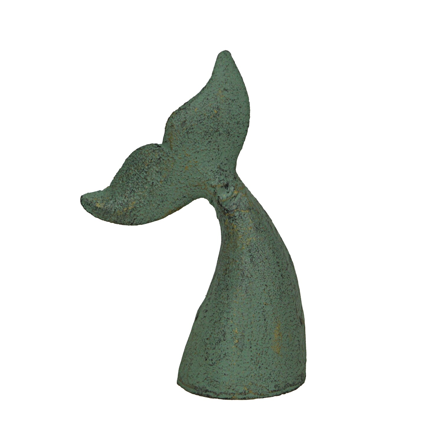 Set of 2 Cast Iron Whale Tail Bookends Nautical Home Decor Bookshelf Sculpture