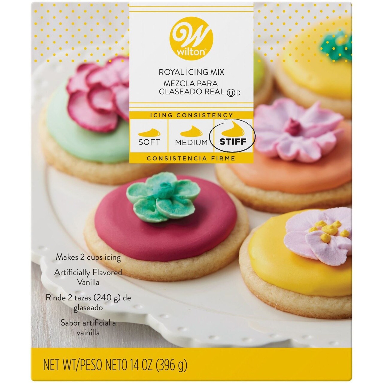 Wilton Royal Icing Mix 14oz-Creamy White