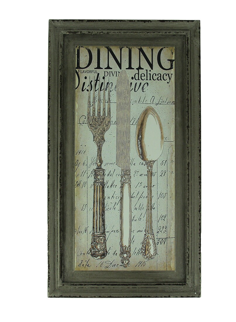 Distinctive Dining Vintage Silverware Wall Decor