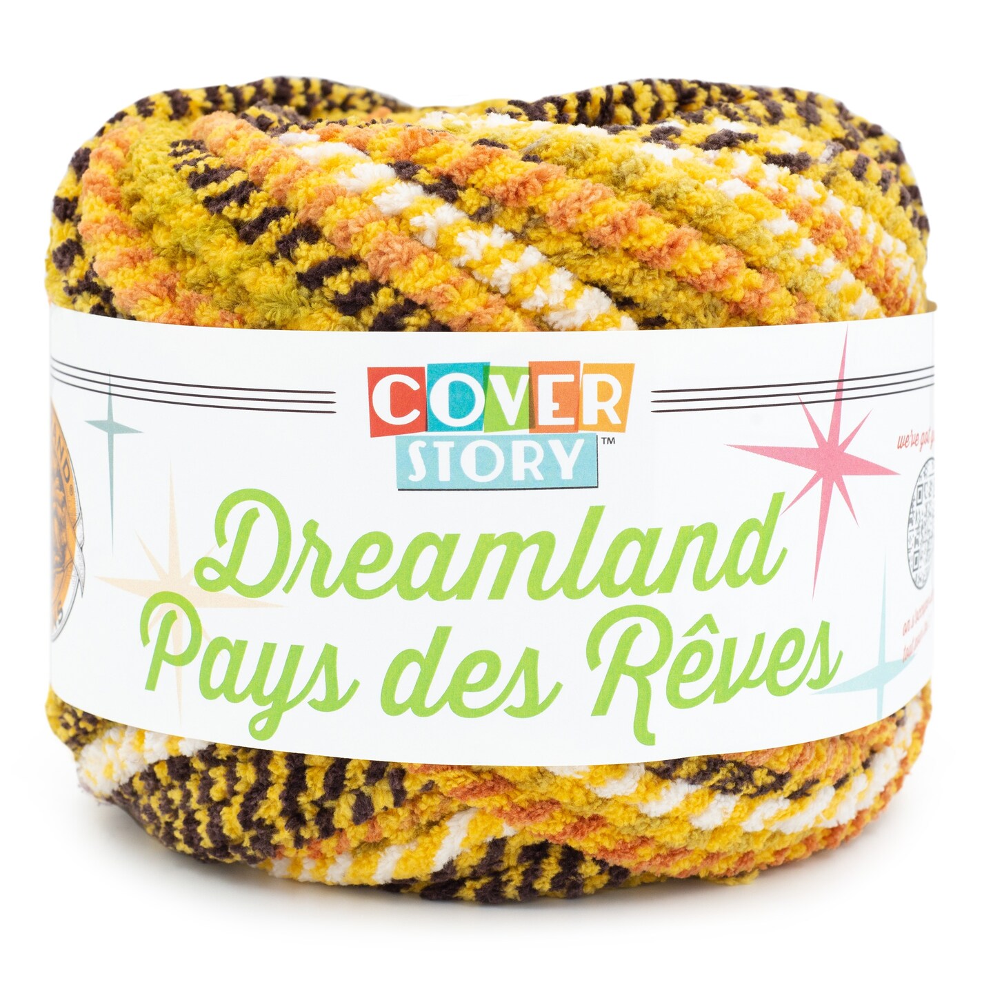 Lion Brand Cover Story Dreamland Yarn-Sunflowers | Michaels