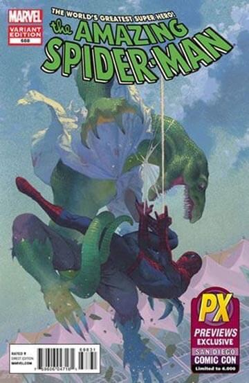 SDCC 2012 Exclusive Amazing Spiderman Comic: Color Version