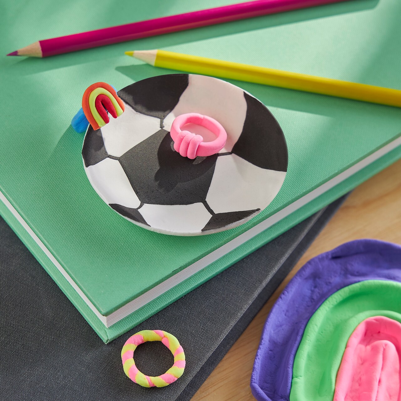 Kids Club: Air-Dry Clay Rings