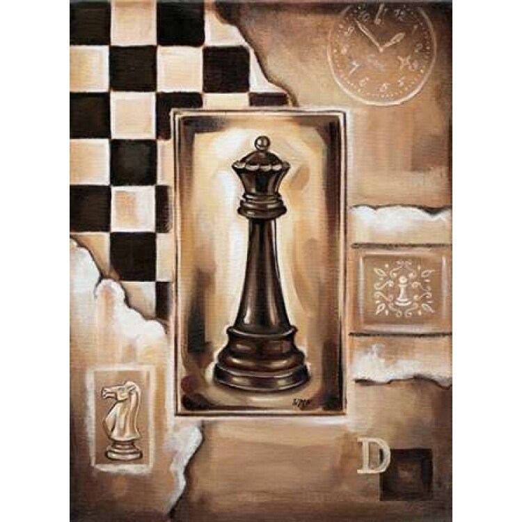Chess Queen Poster Print By Wendy Fields