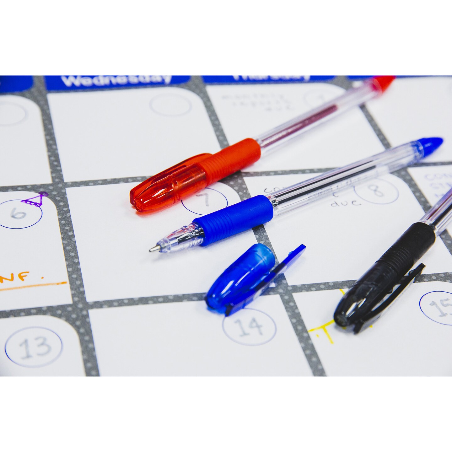 BAZIC G-Flex 4 Color Oil-Gel Ink Pen w/ Cushion Grip