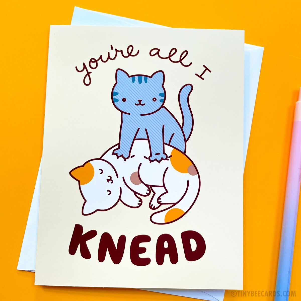 Cat Love or Anniversary Card 