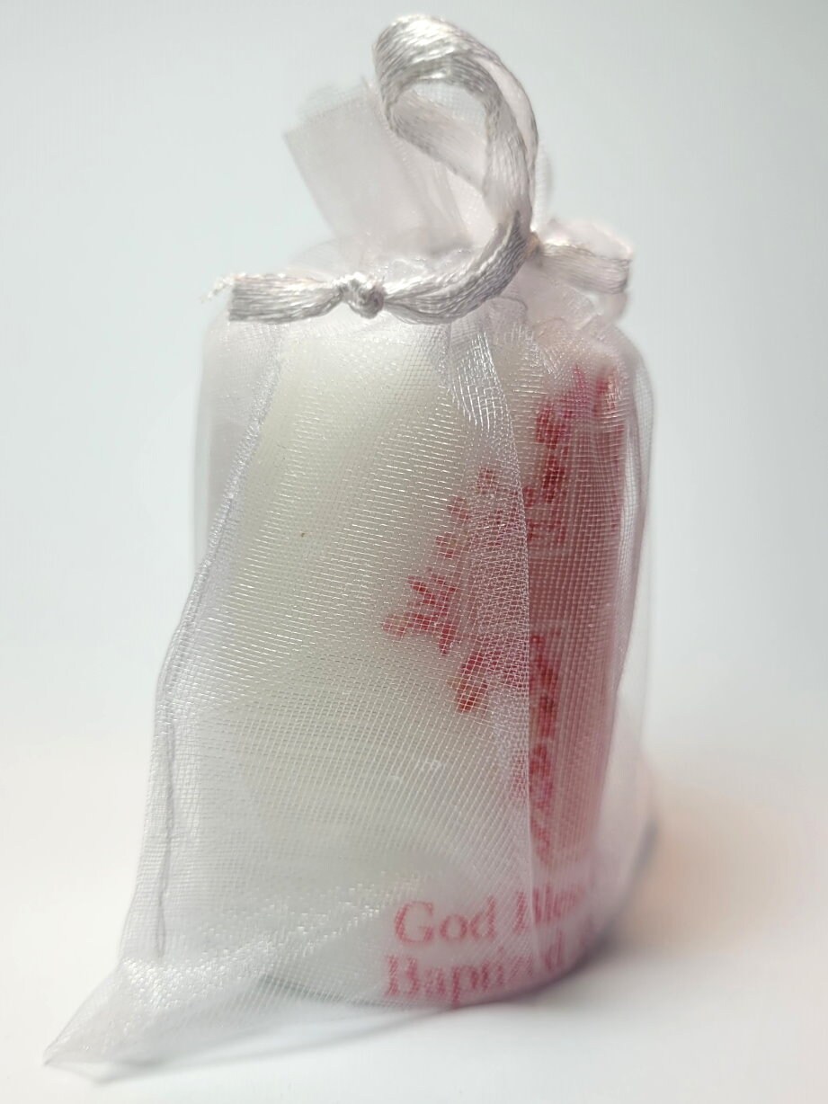 10 Baptism Favors, Baptism Candle, Baby Girl Baptism, Baptism Decor, Baptism Cross, Personalized Baptism Christening Favor, Communion F