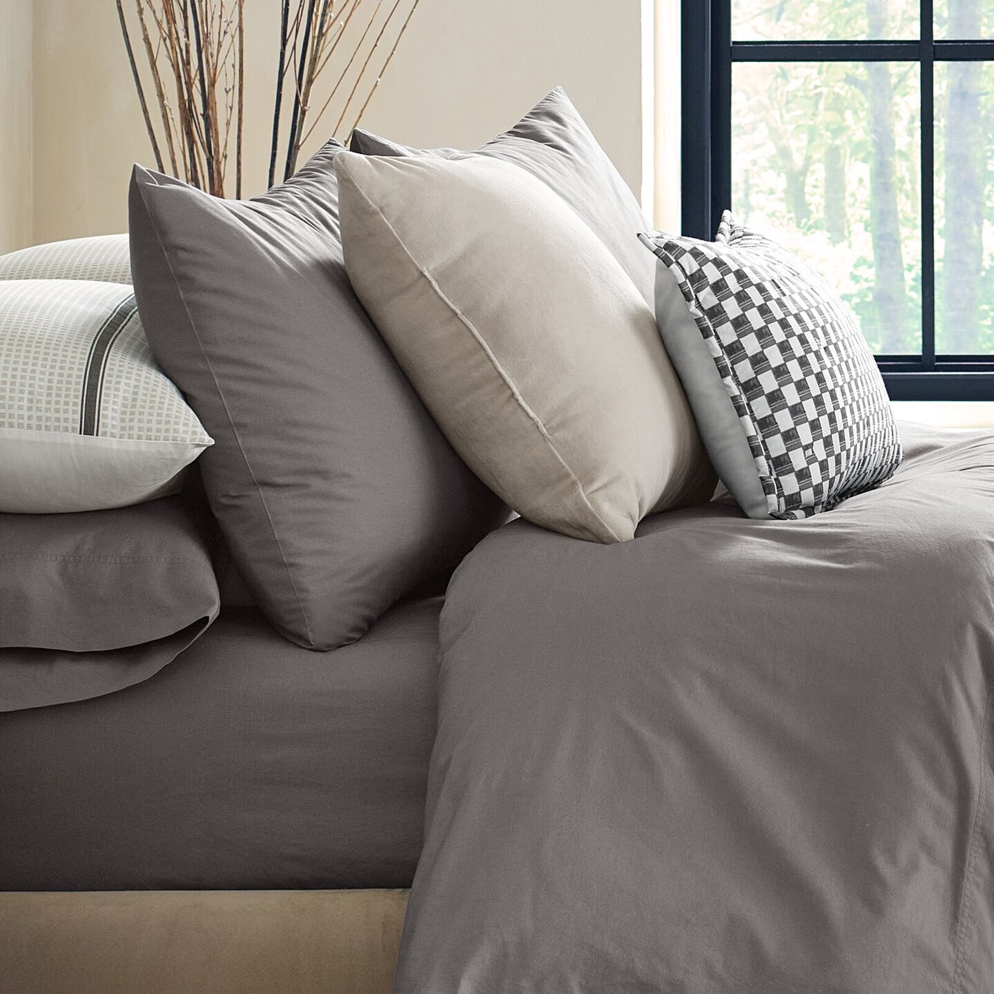 Nate Home by Nate Berkus 200TC Cotton Percale Sheet Set